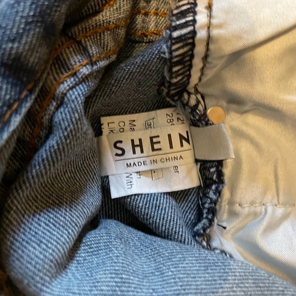 Shein ripped blue jeans size 36 - Picture 2 of 8